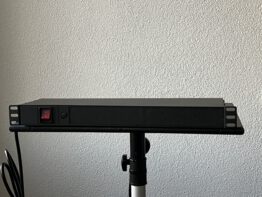 19inch geschakeld schuko paneel