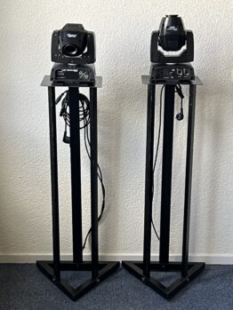 2x Showtec Phantom 25LED SPOT, incl 2x standaards en case