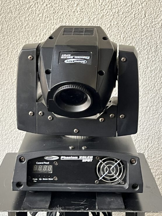 2x Showtec Phantom 25LED SPOT, incl 2x standaards en case - Afbeelding 4