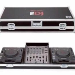 Pioneer PRO-500FLT flightcase voor 2CDj1000+DJM800