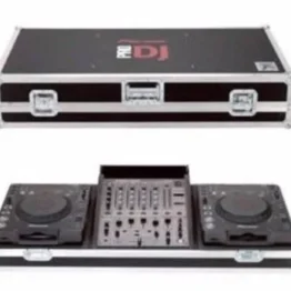 Pioneer PRO-500FLT flightcase voor 2CDj1000+DJM800