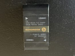 Bandridge VB866C accu voor camera