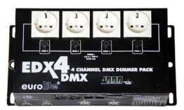 EuroLite EDX4 4 channel dmx dimmer pack_W3R8528