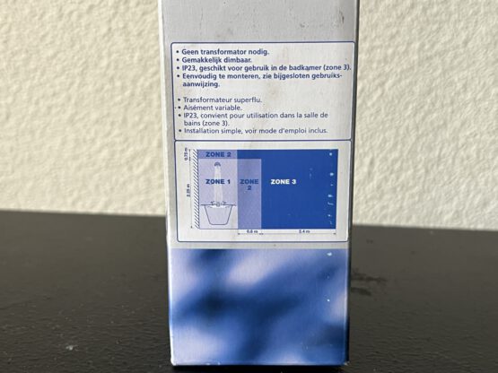 Gamma set van 3 inbouwspots, richtbaar, halogeen 230 Volt - Afbeelding 4