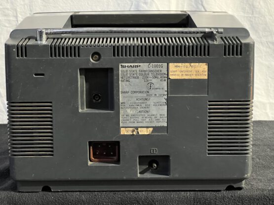 Sharp C1000G color tv - Afbeelding 2