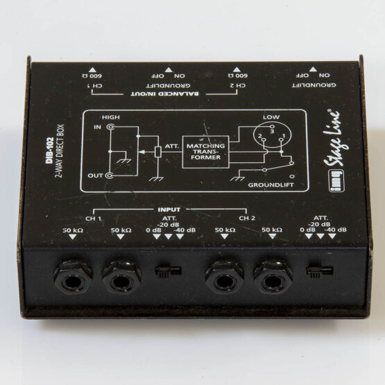 IMG Stage Line DIB-12 2-way Direct Box_W3R9166