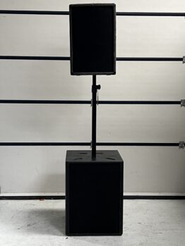 DAP RX-18BA actieve subwoofer plus topkast