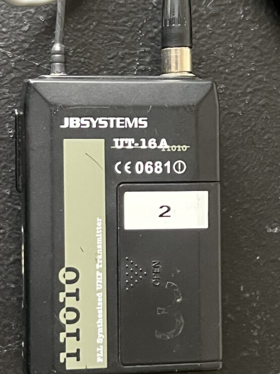 JB Systems MR SU9 in Unicase plus bodypack plus verloop naar XLR3 - Afbeelding 4