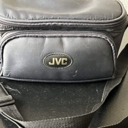 JVC camera tas blauw