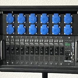 Lite-Puter DX1220D nr 2, 12 kanaals dimmerpack in zwarte case