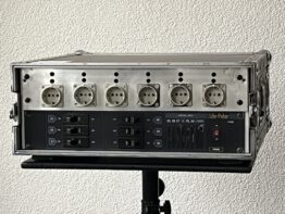 Lite-Puter P625 nr 1 6 kanaals dimmer in flightcase uitgevoerd met stopcontacten