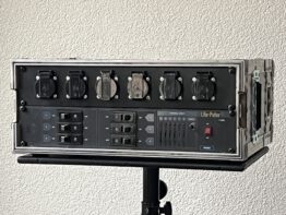 Lite-Puter P625 nr 4, 6 kanaals dimmer in flightcase uitgevoerd met stopcontacten