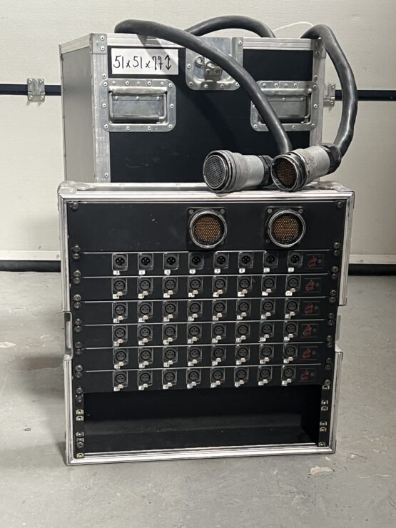 M1 audiomultikabel in flightcase