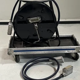 M09-32 parige audiomultikabel in flightcase