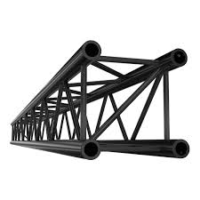 Milos Pro-30 Square F Truss 2000mm zwart