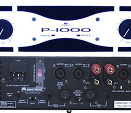 Omnitronic P1000 versterker