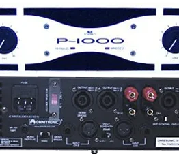 Omnitronic P1000 versterker