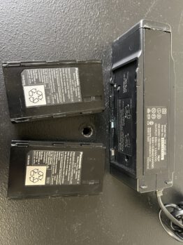 OSV 1 Panasonic lader plus accu's