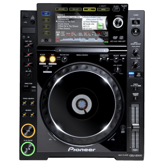 Pioneer CDJ 2000 cd en usb speler