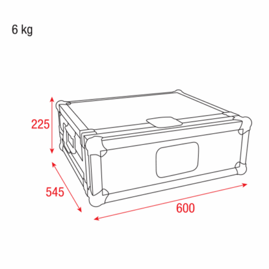 Showtec flightcase voor LAMPY 20 - refurbished- - Afbeelding 4