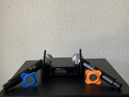 Shure GLXD4 draadloze microfoon set van 2