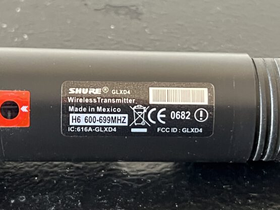 Shure GLXD4 draadloze microfoon set van 2 - Afbeelding 5