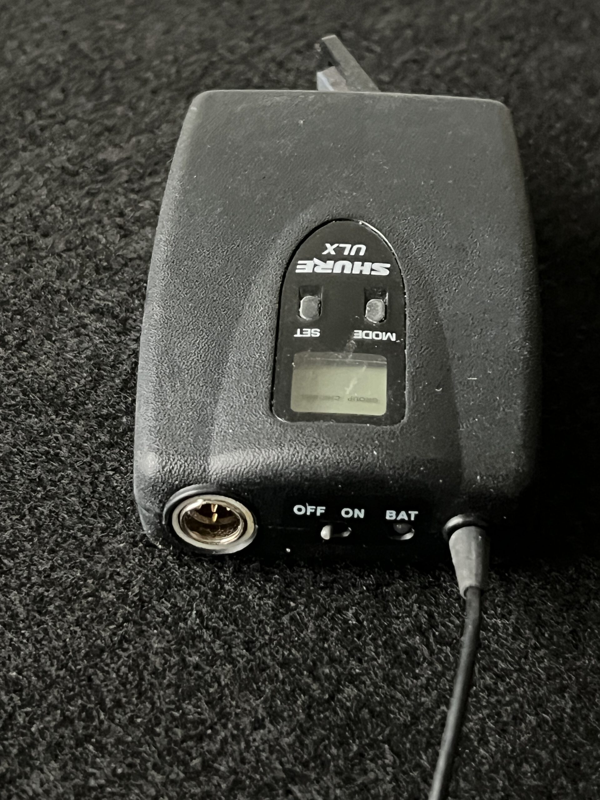 Shure ULX2-M2 bodypack zender