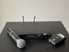 Shure ULXP4 ontvanger plus Beta hh zender plus bodypack zender