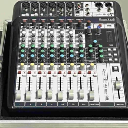Soundcraft Signature 10 mengpaneel in flightcase