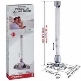 Barkan projector plafond steun (nieuw)