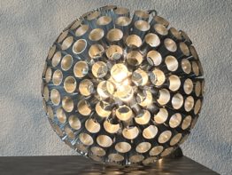 hanglamp, bol van ringen