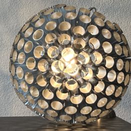 hanglamp, bol van ringen