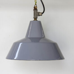 hanglamp grijs, industriële look