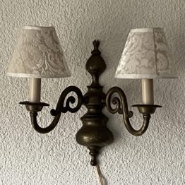 wandlamp, 2 delig