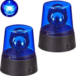 zwaailamp, blauw